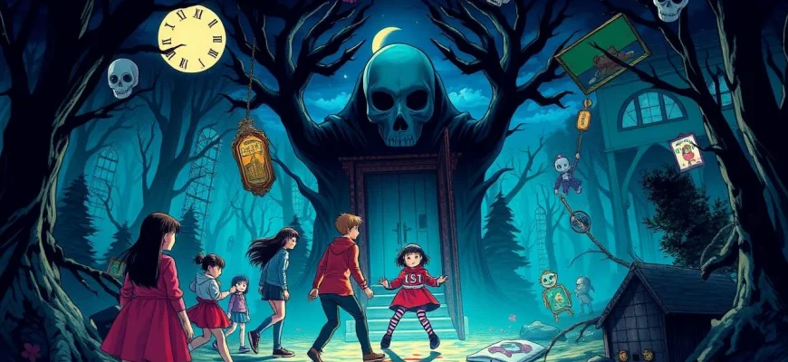 呪われたアイテムのスリラーフィルム