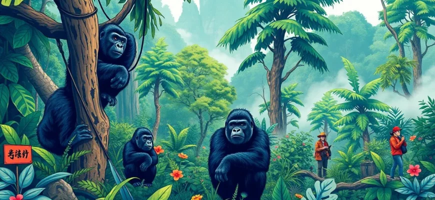 ゴリラ探検映画特集