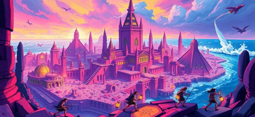 アトランティス探求の冒険映画