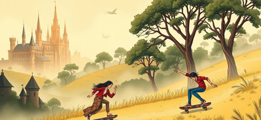 スケートボードファンタジー映画の世界