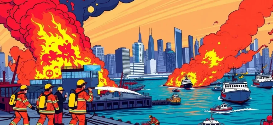 埠頭の火災映画特集