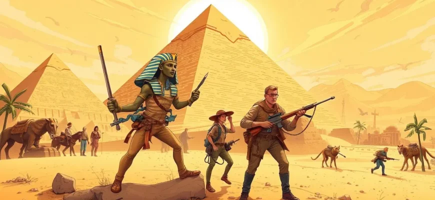 エジプトの古代遺物を探す冒険映画10選