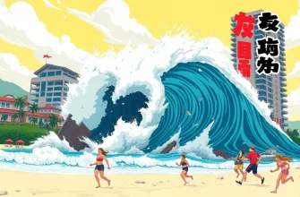 海のリゾートを舞台にしたカタストロフィ映画