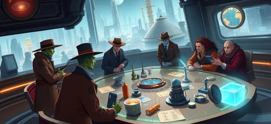 宇宙からの探偵たち: 友好的なエイリアンと謎解きの映画