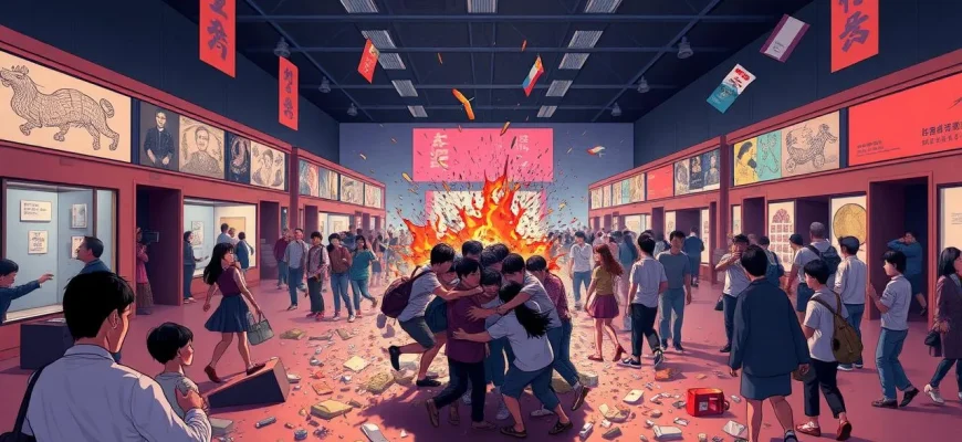 展示会場の災害映画特集