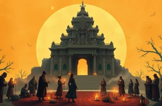 火の司祭の神秘的な映画