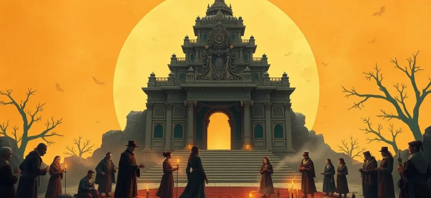 火の司祭の神秘的な映画