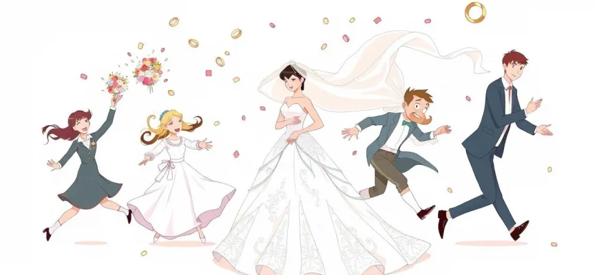 ウェディングドレスのコメディ映画特集