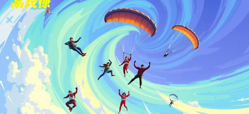 パラシュートスポーツの冒険映画10選