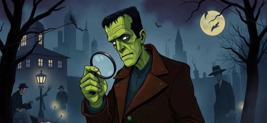 フランケンシュタインの探偵映画特集