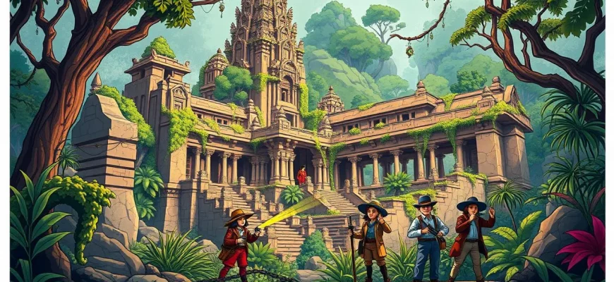 忘れられた神殿の冒険映画特集