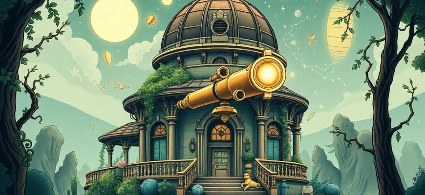 星占いの神秘的な映画