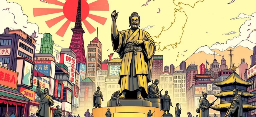 青銅像を描く歴史映画の旅