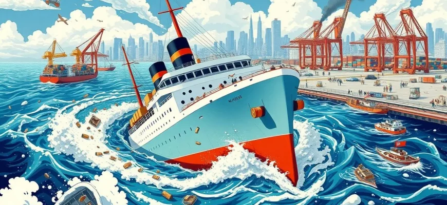 港で船が沈む映画のリスト