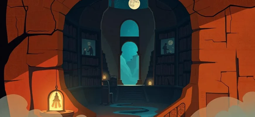 神秘的な映画：失われた図書館