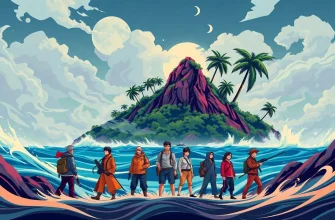 神秘的な島々のスリリングな映画