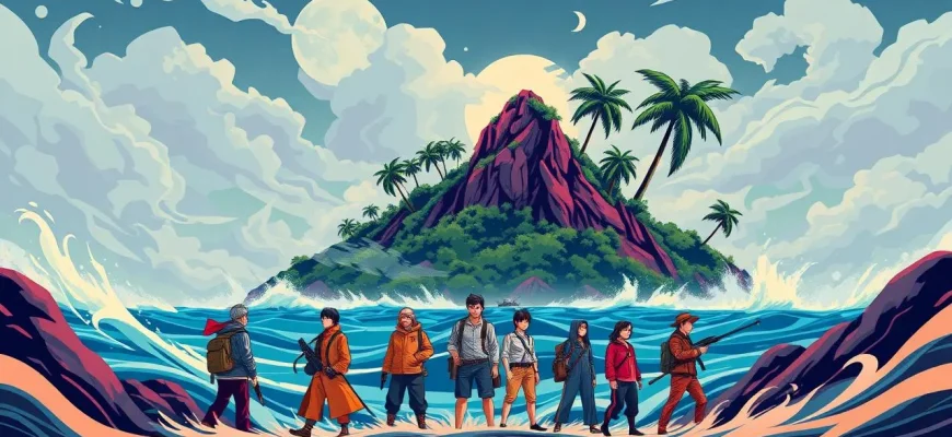 神秘的な島々のスリリングな映画