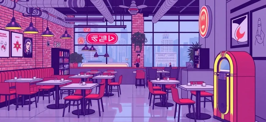 レストランを舞台にしたアクション映画