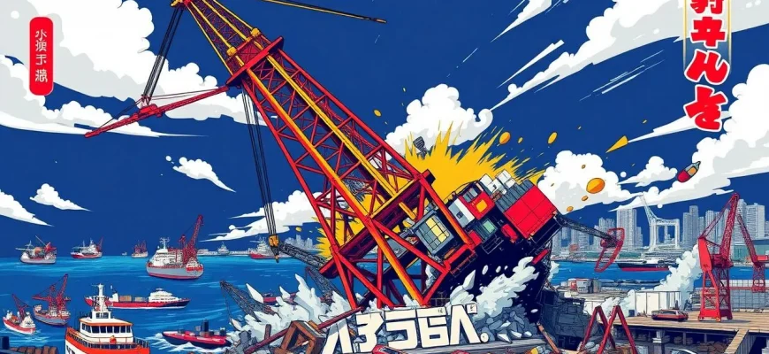 港湾クレーンの災害映画特集