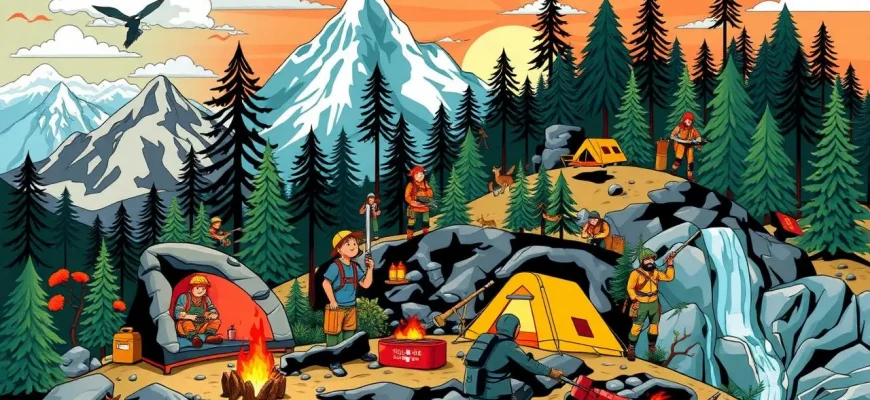 生存スキルを学ぶ冒険映画