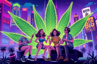 映画で大麻を楽しむ