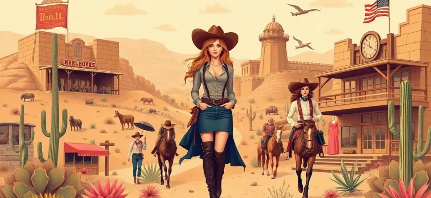 ウェスタンとモデルビジネスの映画