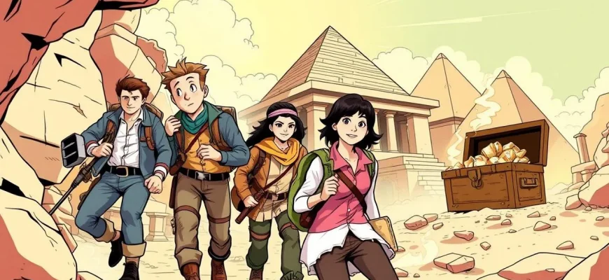 古代の宝を探す冒険映画のリスト