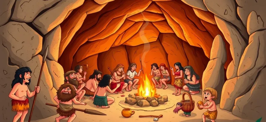 洞窟人映画の世界へようこそ