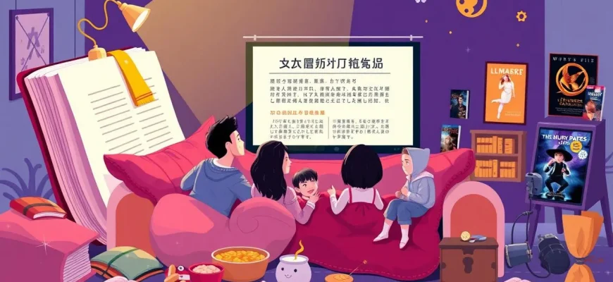 家族向けの本の映画