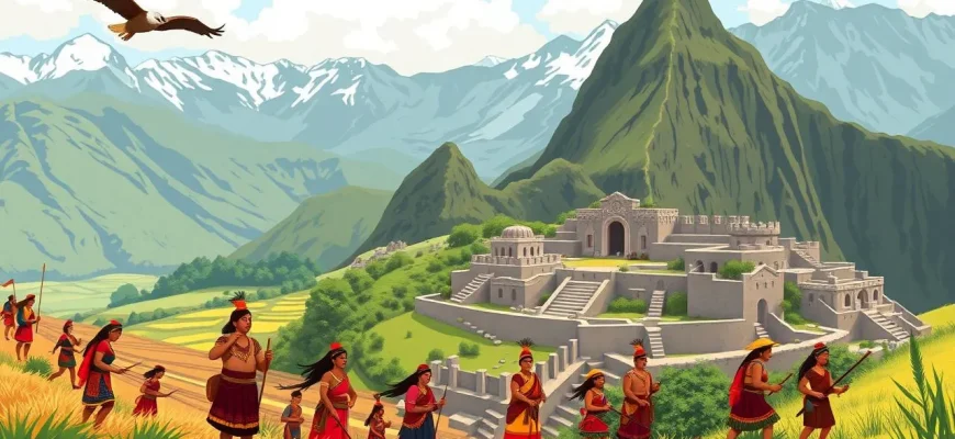 インカ文明のドキュメンタリー映画