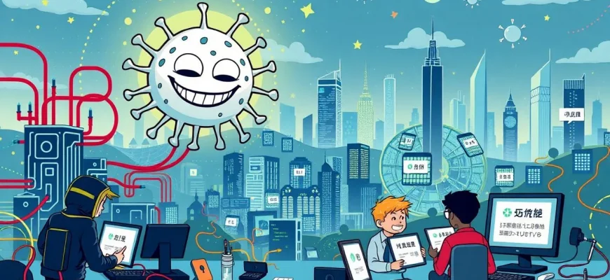 コメディ映画：コンピュータウイルス