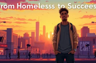 映画の伝記：ホームレスから成功へ