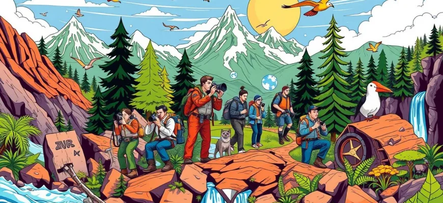 自然写真家の冒険を描いた映画