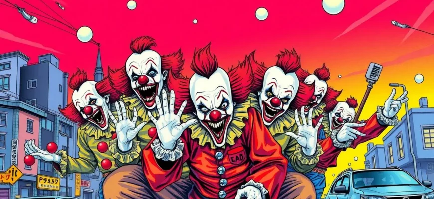 殺人ピエロの恐怖映画10選