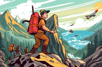 自然探検家のアドベンチャー映画