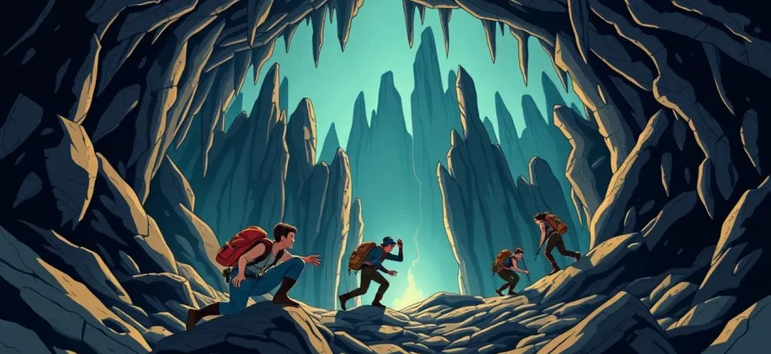 洞窟探検の冒険映画