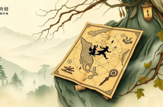 神秘的な映画:神官の秘密の地図