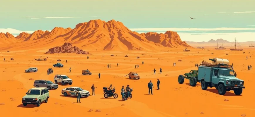 ナミブ砂漠の冒険映画特集