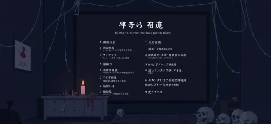 特殊効果のホラーフィルム10選