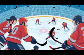 アクション映画のホッケー選手たち