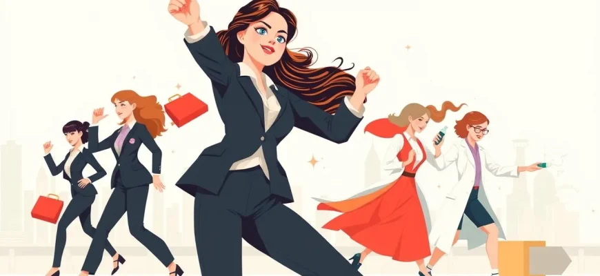 強いビジネスレディの映画