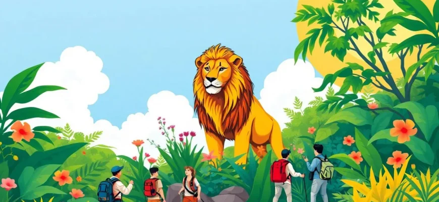 ライオンと冒険の映画