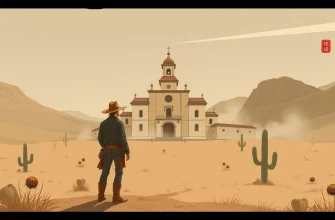 ウェスタン映画と修道院の融合