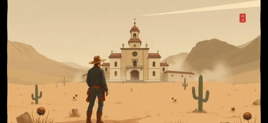 ウェスタン映画と修道院の融合