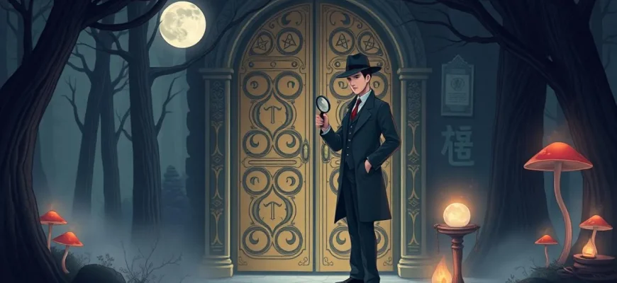 魔法の世界を探る探偵映画