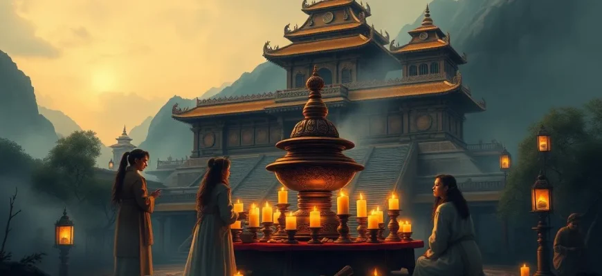 火の寺院のミステリー映画特集