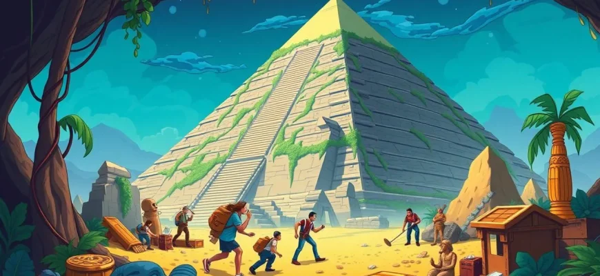 ピラミッド探検アドベンチャー映画