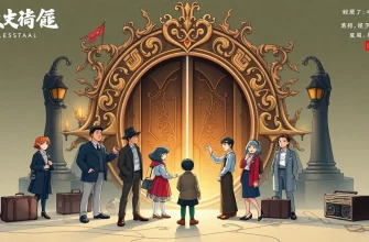 神秘的な映画のポータル：異次元への旅