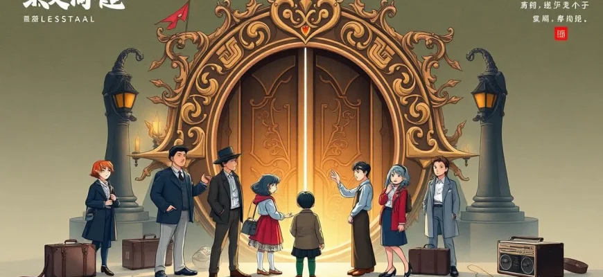 神秘的な映画のポータル：異次元への旅