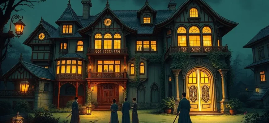 怪奇屋敷のミステリ映画